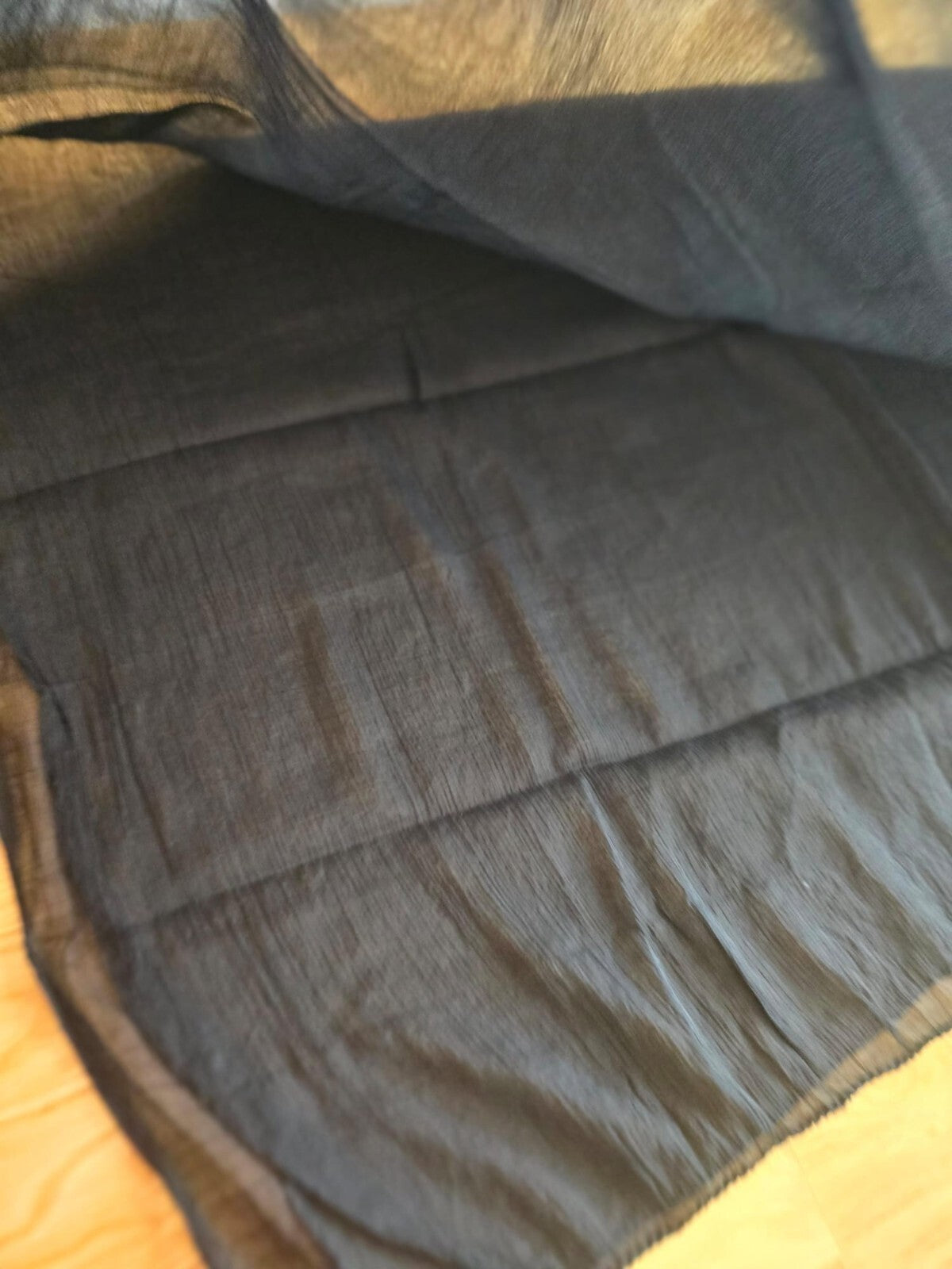 Punjabi Dupatta Black or White Chunni Kaur Singh For Sikh Hindu Muslim Funeral