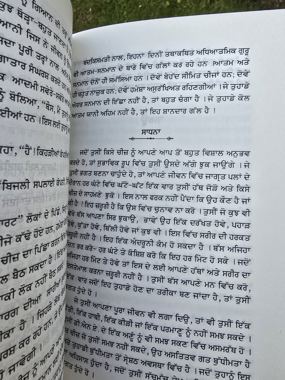 Sadhguru Inner Engineering A Jogi's Guide to Joy Punjabi book Literature B67 New