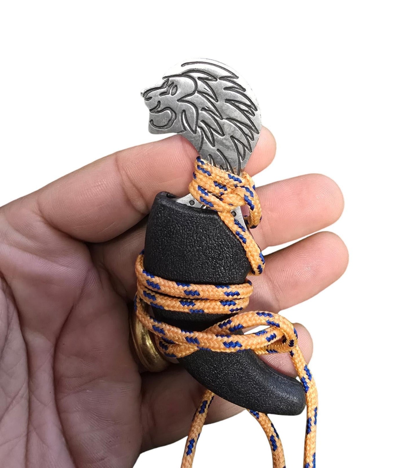 Sarbloh Taksali Punch Pure Iron Khalsa Lion Shastar Nihang Sikh Singh Kaur Punjabi Sher Handmade A7A New