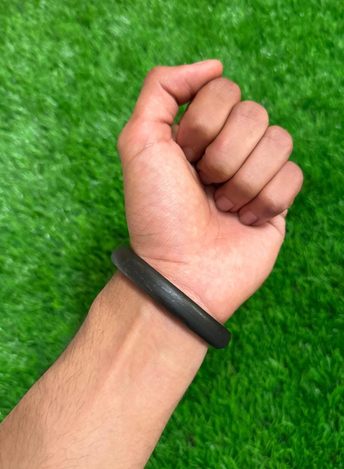 Sikh Sarbloh Kara Pure Iron Heavy Black Bangle Metal Singh Kaur Bracelet Khalsa O12G