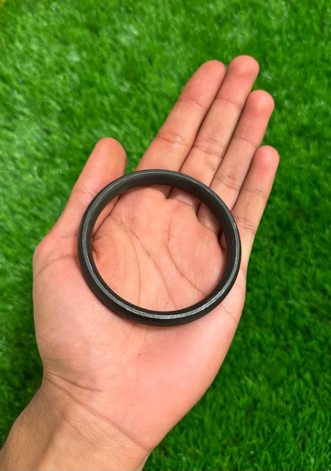 Sikh Sarbloh Kara Pure Iron Heavy Black Bangle Metal Singh Kaur Bracelet Khalsa O12G