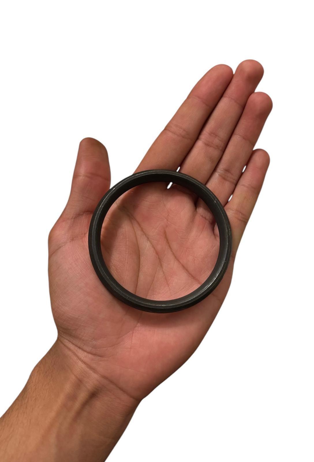 Sikh Sarbloh Kara Pure Iron Heavy Black Bangle Metal Singh Kaur Bracelet Khalsa O12G