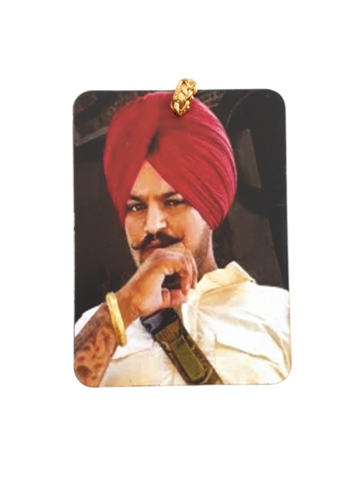 Sidhu Moosewala Hanger 5911 Punjabi Hanging Decor Car Rear Mirror Pendant ZZ19