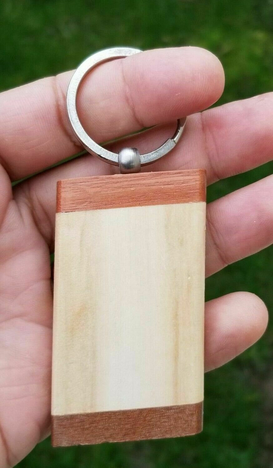 Sikh Key Ring Golden Temple Key chain Punjabi Singh Kaur Khalsa Wood Amritsar OF