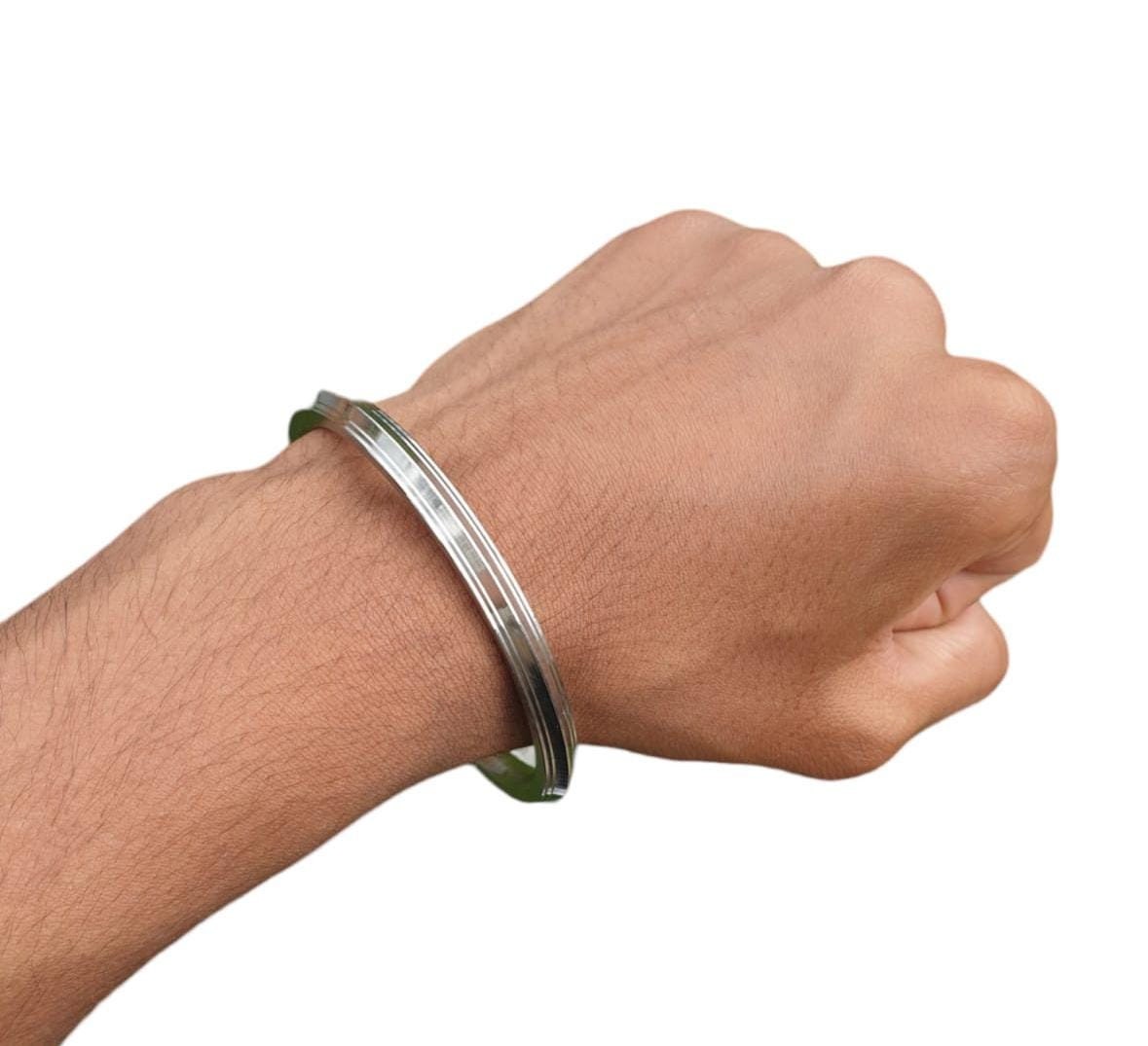 Sikh Kara Stainless Steel Lal Singh Chadha Movie Kada Khalsa Bangle Eastenders T4K Bumrah Cricket Karra Style Kids Bangle Celebrity Star New
