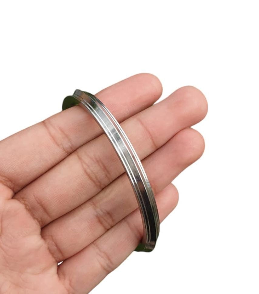 Sikh Kara Stainless Steel Lal Singh Chadha Movie Kada Khalsa Bangle Eastenders T4K Bumrah Cricket Karra Style Kids Bangle Celebrity Star New