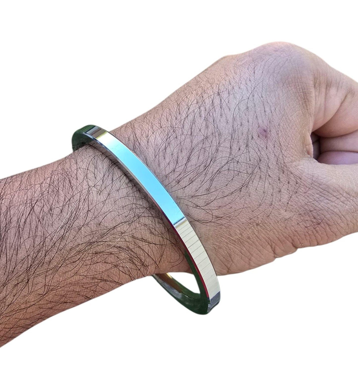 Stainless Steel Kara Sikh Kada Flat Plain Smooth Singh Kaur Punjabi Bangle K9R Bracelet Unisex Stunning Panjabi Karha Kadha New Design