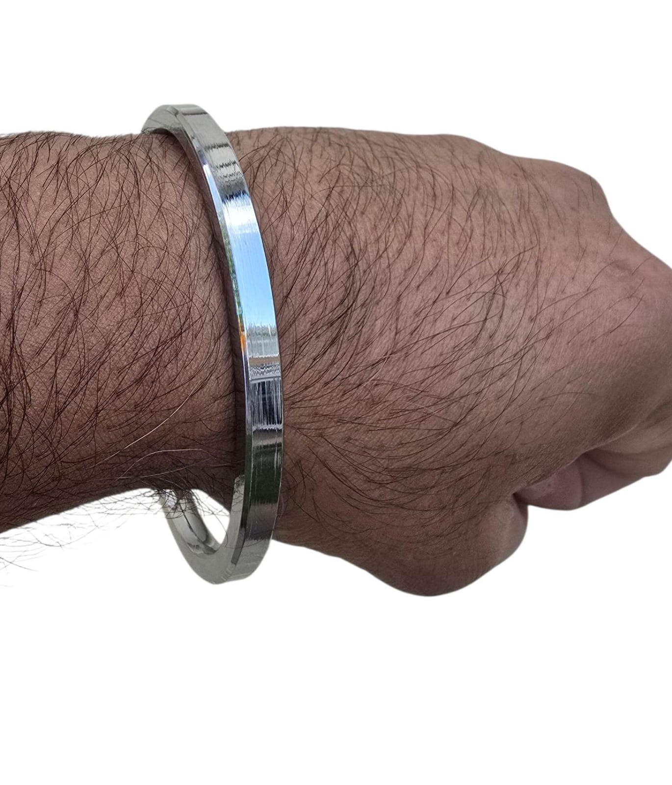 Stainless Steel Kara Sikh Kada Flat Plain Smooth Singh Kaur Punjabi Bangle K9R Bracelet Unisex Stunning Panjabi Karha Kadha New Design