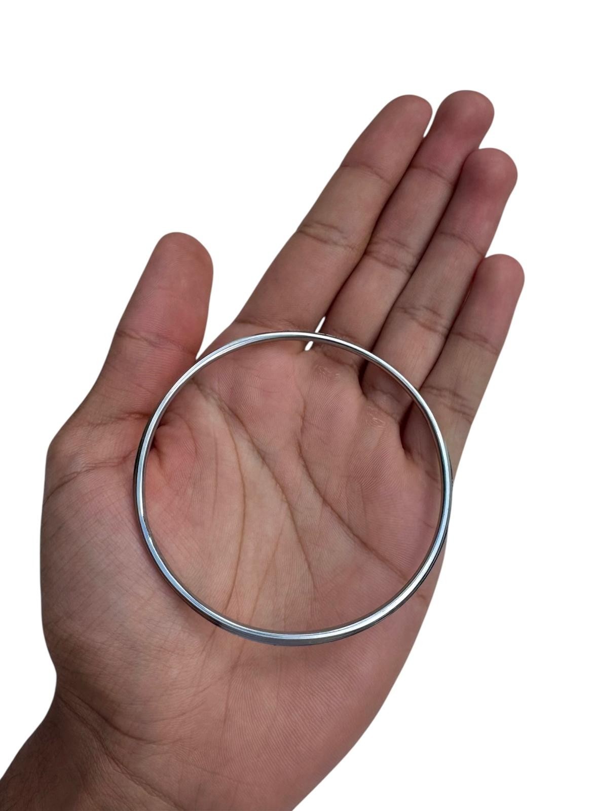 Stainless Steel Thin Kara Kada Bracelet Silver Sikh Khalsa Bangle T3R  Unisex Punjabi Panjabi Panjab Gift UK New