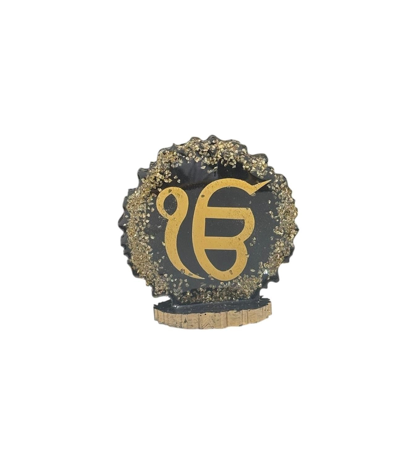 Ik Onkar Stand Sikh Desktop Home Decor Singh Kaur Khalsa Punjabi Display ZZZ13