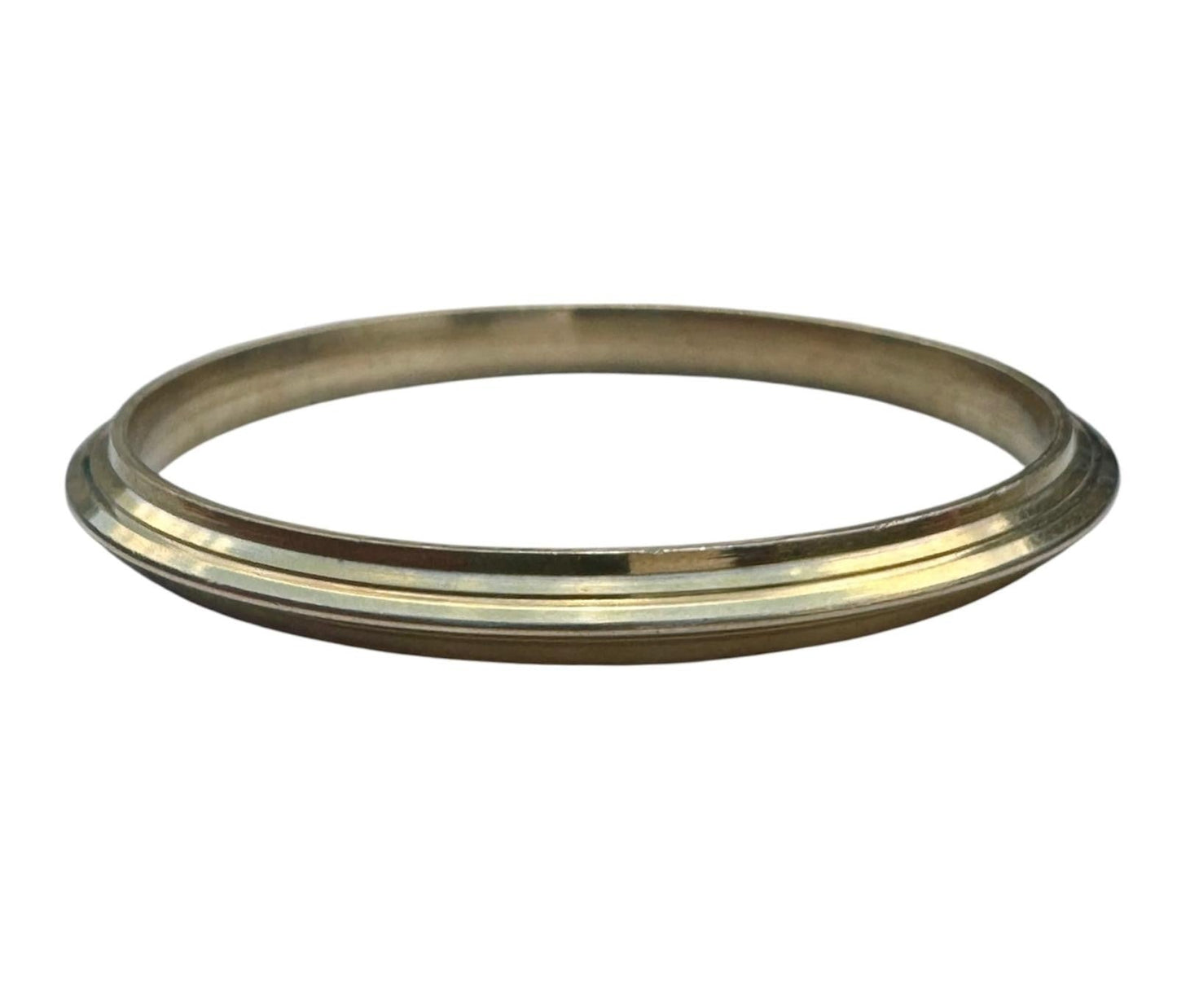 Sikh Brass Kara Stunning Gold Look Traditional Punjabi Kada Singh Karha T24R New lines design unisex