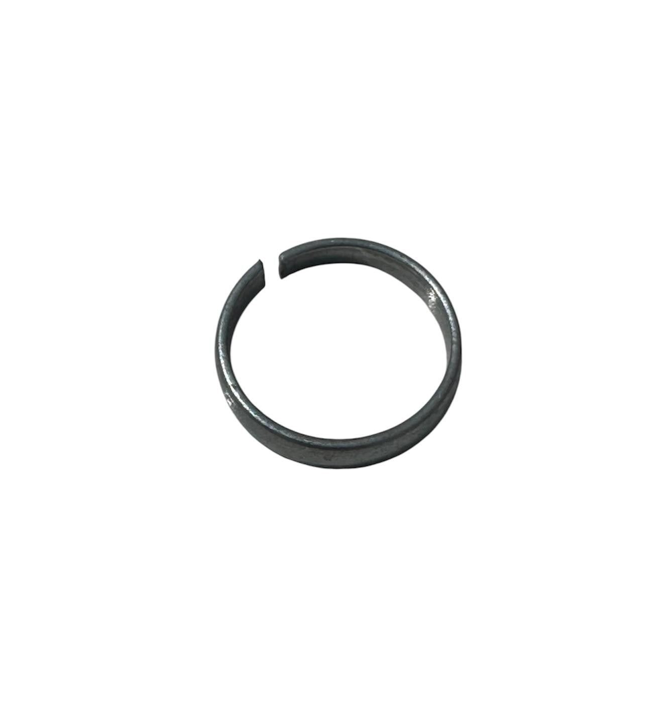 Pure Iron Ring Sarbloh Protection Luck Amulet Punjabi Hindu Sikh Adjustable i30