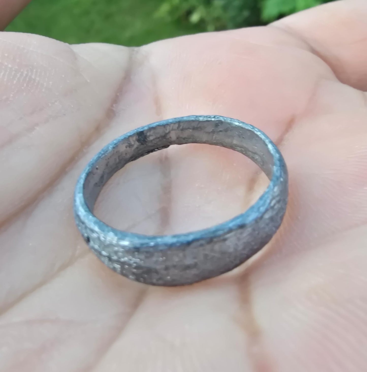 Ranga Limestone Ring (Range ka Challa) – Handmade Astrology Ring A22R Mangal New