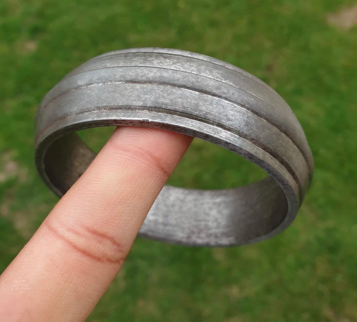 Sikh Kara Heavy Wide Sarbloh Pure Iron Weighted Steel Singh Kaur Karha Kada H43K