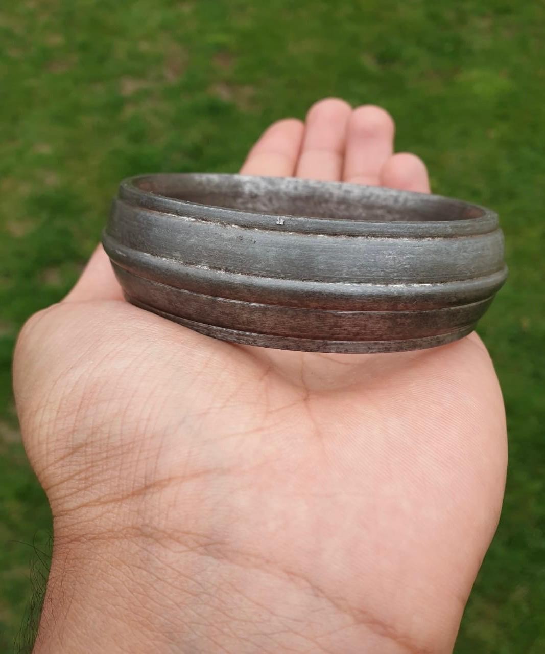 Sikh Kara Heavy Wide Sarbloh Pure Iron Weighted Steel Singh Kaur Karha Kada H43K