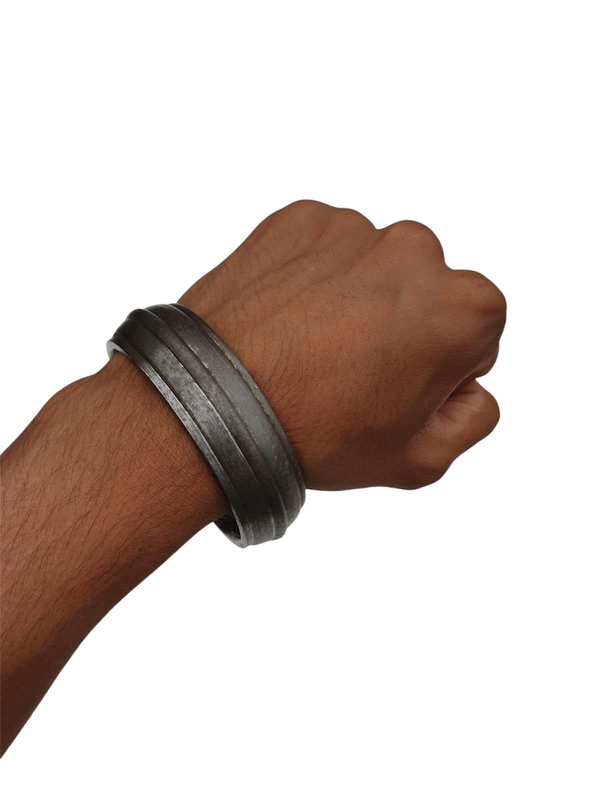 Sikh Kara Heavy Wide Sarbloh Pure Iron Weighted Steel Singh Kaur Karha Kada H43K