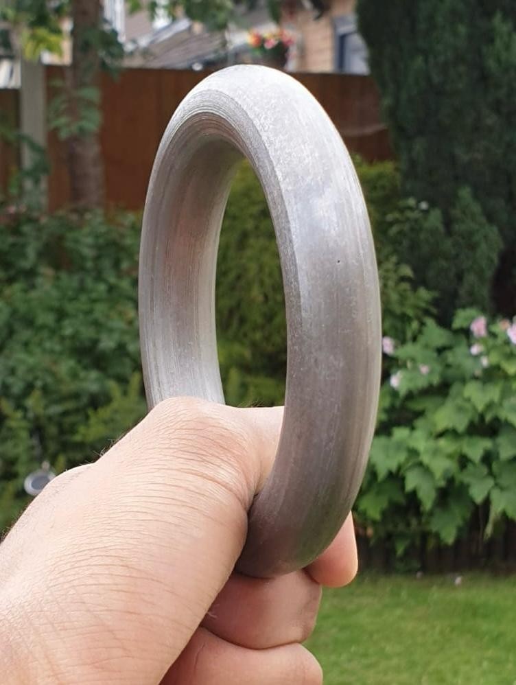 Sikh Sarbloh Kara Smooth Round Kada Singh Bracelet Punjabi Khalsa Bangle H44 NEW Loha Sikhism Unisex Iron Kakaar