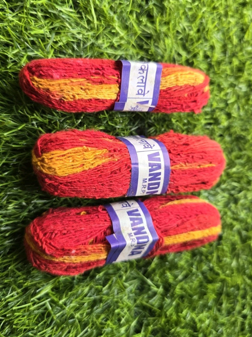 Mauli thread x3 pack Mouli Good Luck Religious Dhaga Wedding kalawa Sacred Hindu