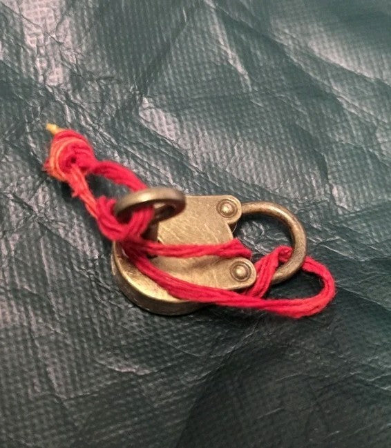 Unlock Vivah Yog Kundli Dosh with Small Brass Lock Wedding Marriage Sanyog Hindu