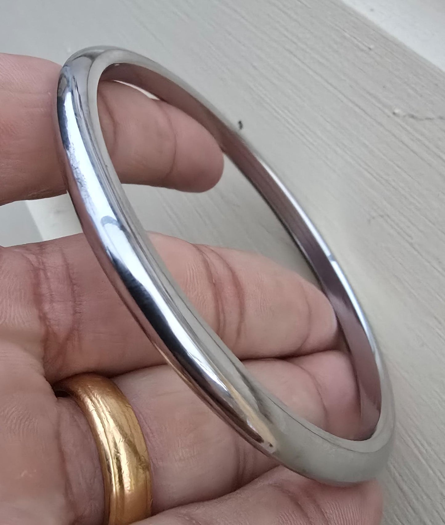 Stainless Steel Smooth Sikh Kara Punjabi Kada Sikh Singh Kaur Khalsa Bangle New V3G Unisex Bracelet Non Allergic