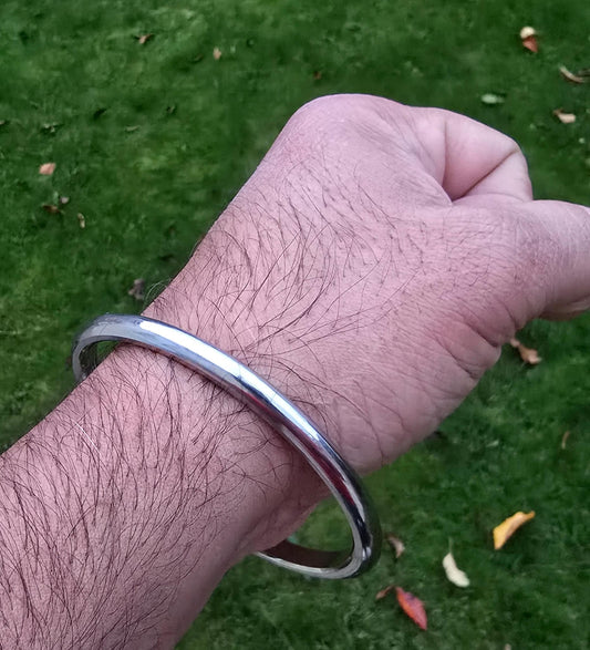 Stainless Steel Smooth Sikh Kara Punjabi Kada Sikh Singh Kaur Khalsa Bangle New V3G Unisex Bracelet Non Allergic