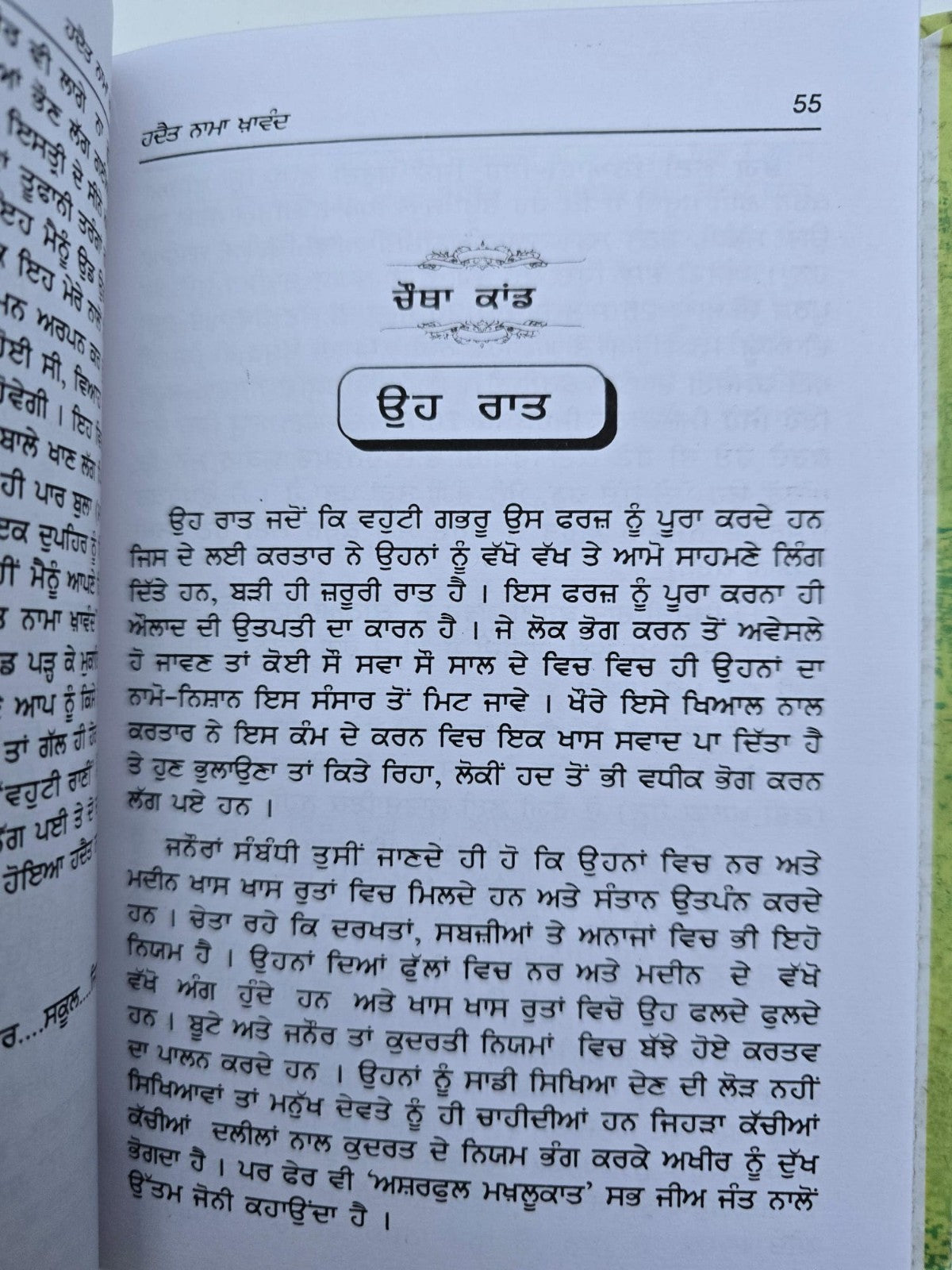 Hadat Nama Khawand Punjabi Enjoy Happy Married Life Tips Husband Gurmukhi Book M
