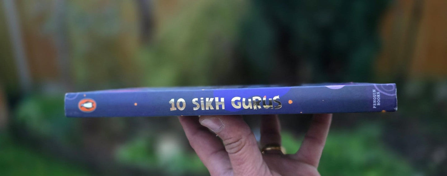 10 Sikh Gurus Children’s Illustrated Board Book Sikhism Stories MD21