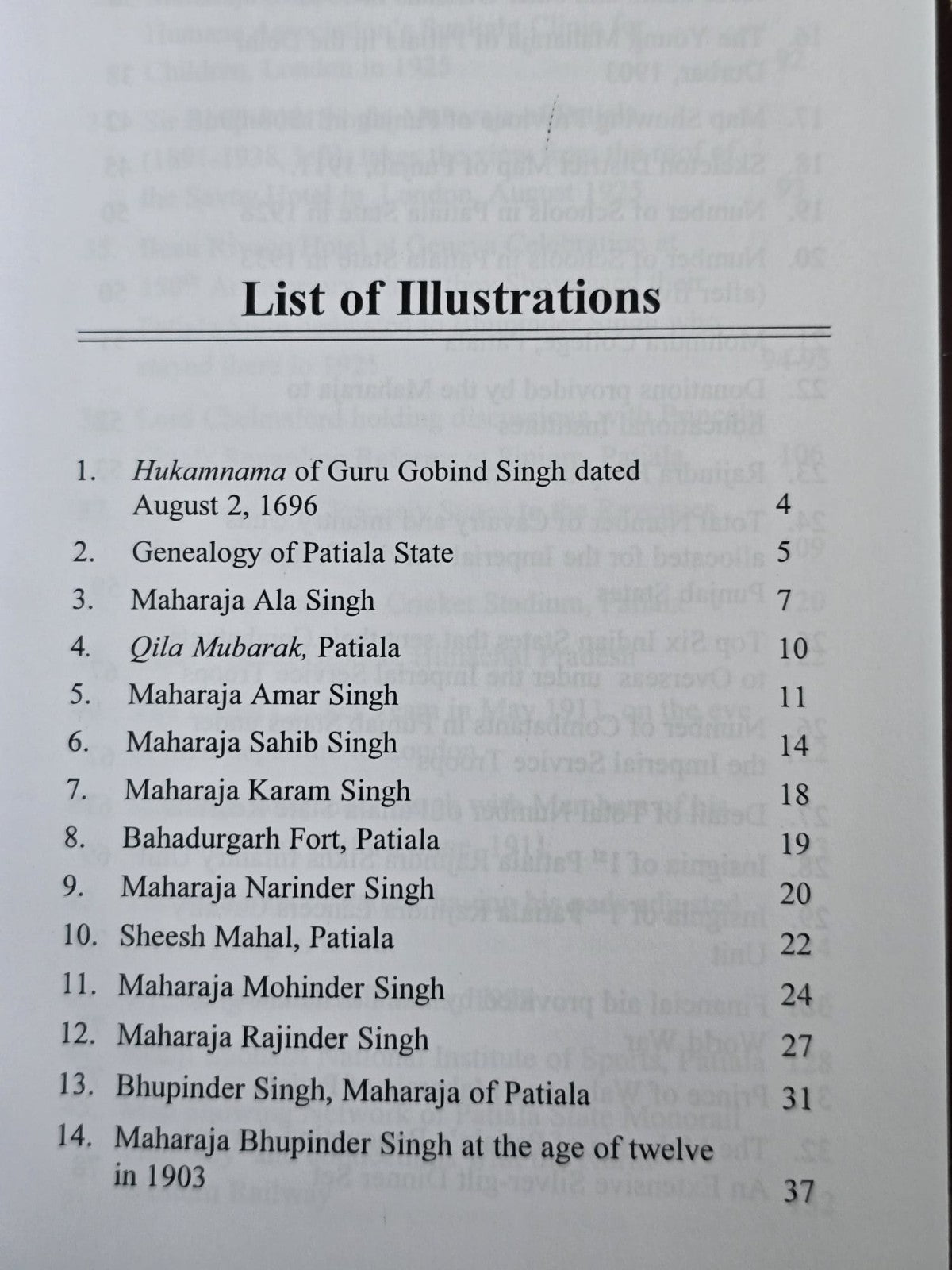 Maharaja Bhupinder Singh Patiala State Punjab Sikh History English Book MD32 New