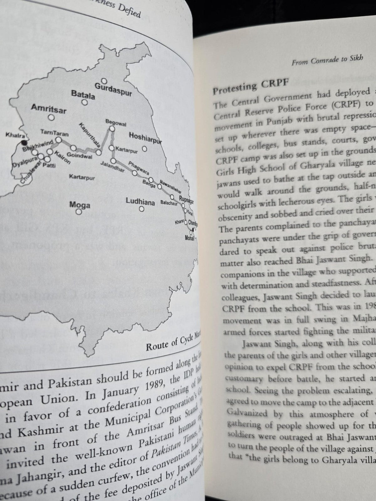 Darkness Defied Jaswant Singh Khalra Valiant Ajmer Singh Sikh History English MD