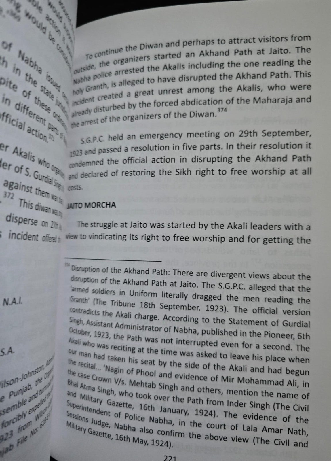 Dynamics of Akali Movement Dr Barjinder Singh Sikh Political Study Book English