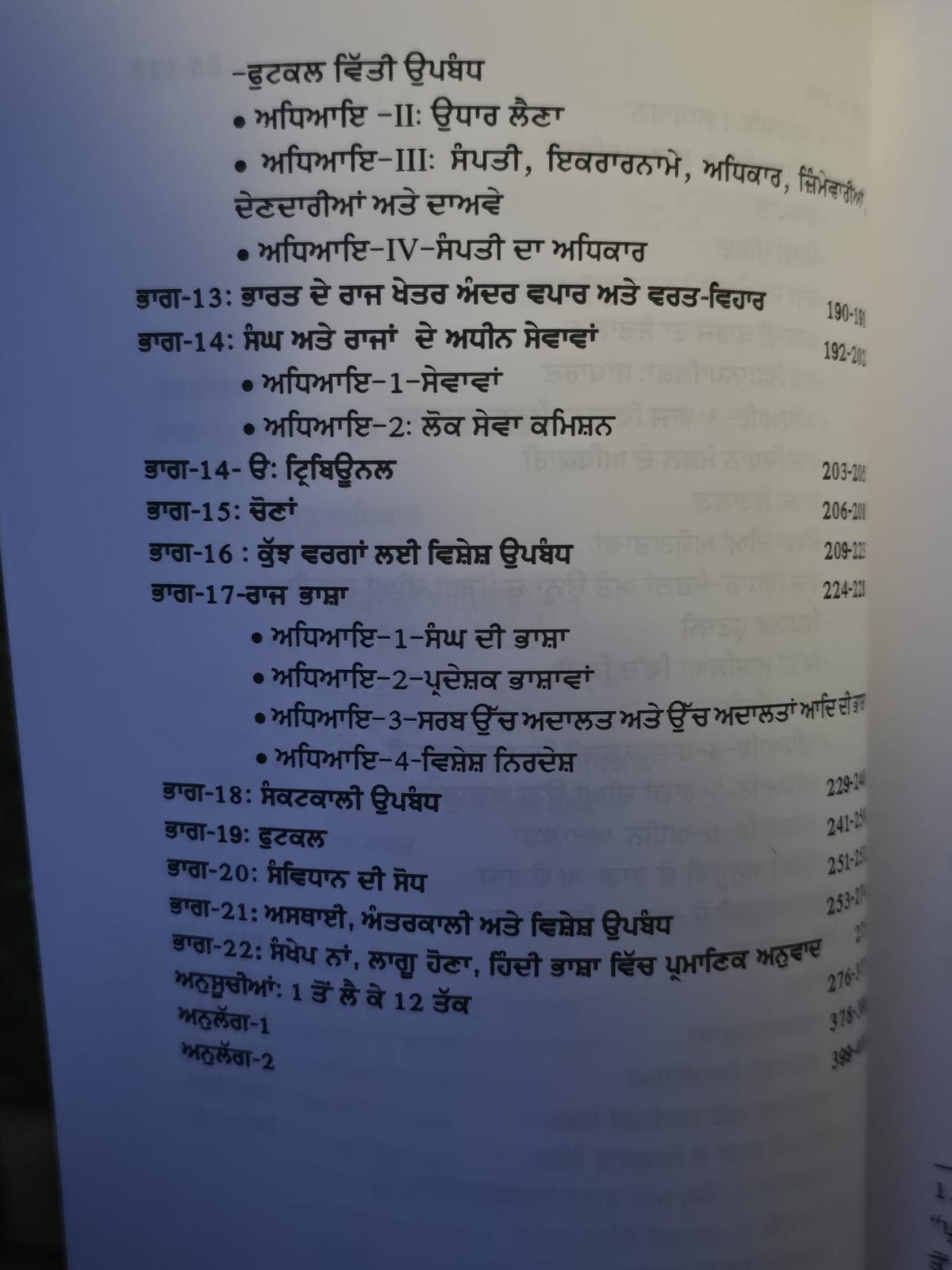 Bharat Da Savidhan Punjabi Book Constitution of India Translated Sukhpal Singh