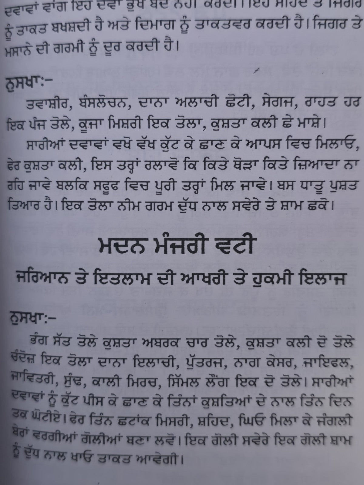 Sambhog Kala Punjabi Gurmukhi Book by Koka Pandit Authentic Old Kok Shashtar Sex
