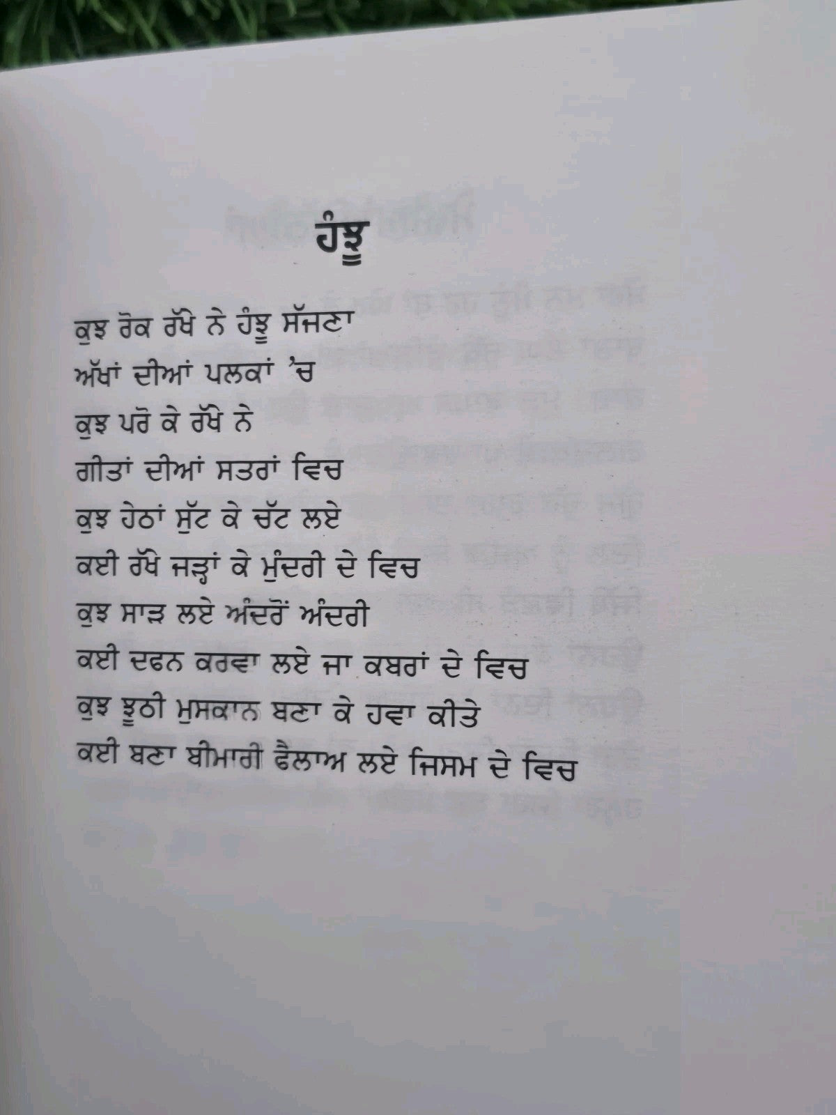Jinday Meriay Punjabi Gurmukhi Poetry Book J.P. Chahal Poet Panjabi Poems New MD
