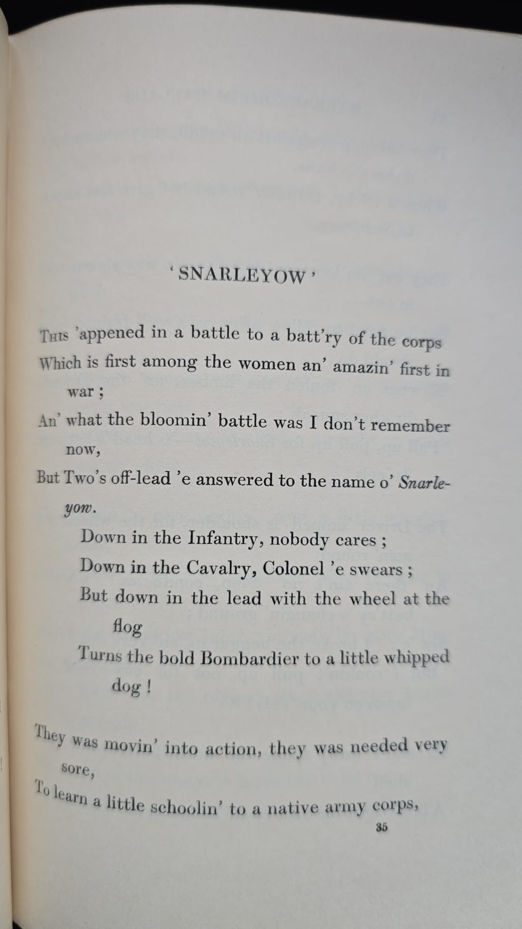 Antique 1921 Rudyard Kipling Barrack Room Ballads Book Vintage Red Leather SA1