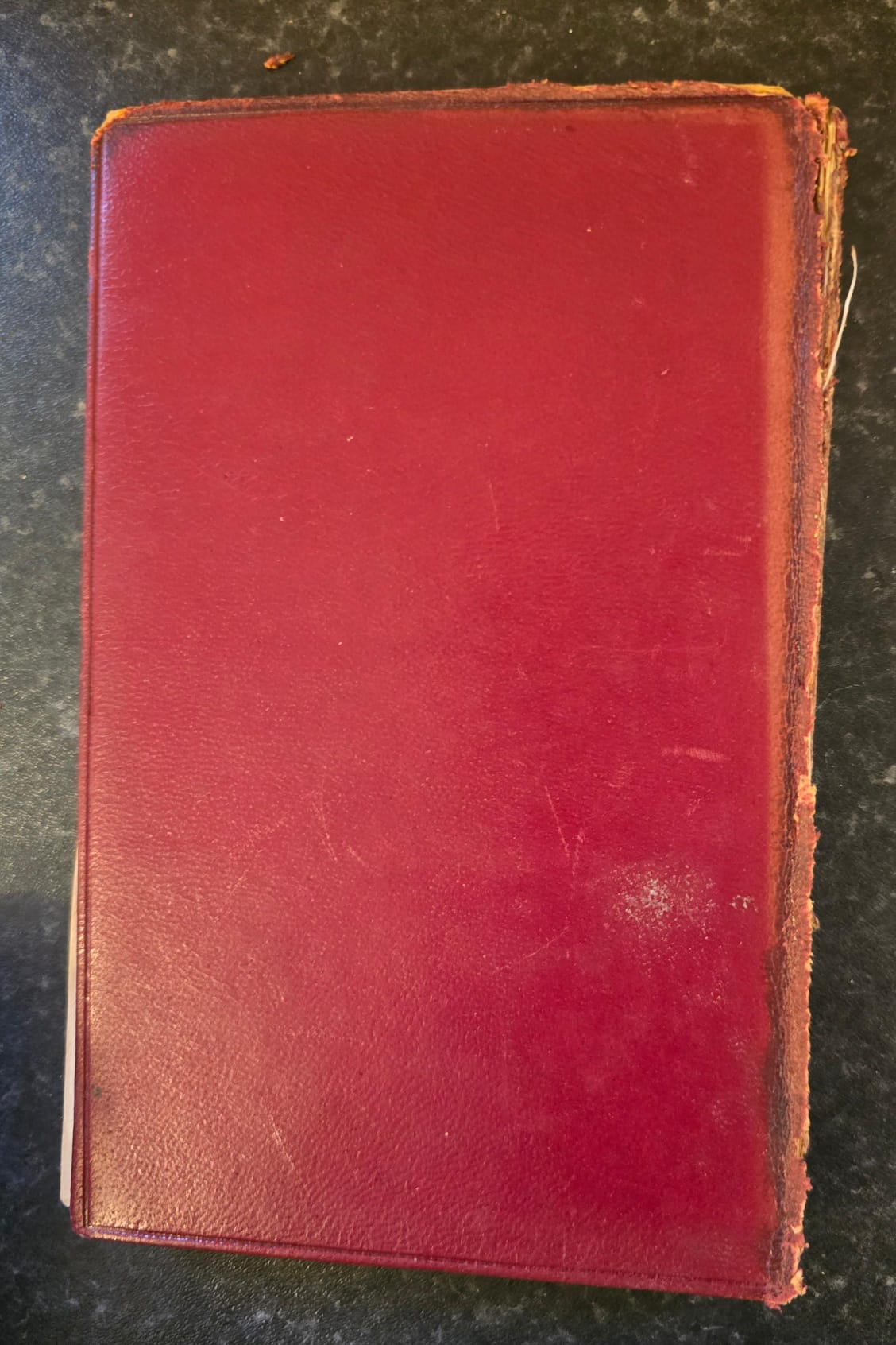 Antique 1913 Rudyard Kipling Traffics and Discoveries Vintage Red Leather Book SA3