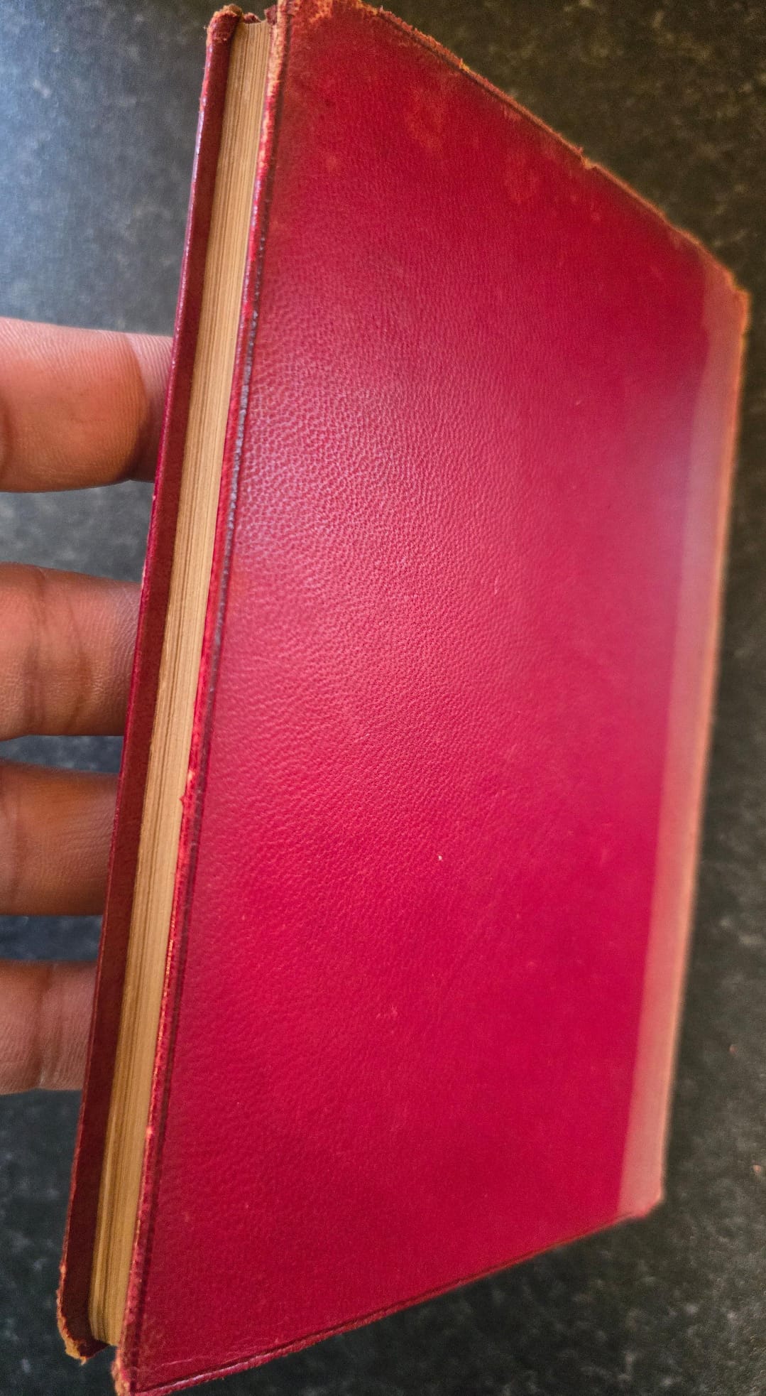 Antique 1920 Rudyard Kipling Life’s Handicap Vintage Red Leather Book SA7