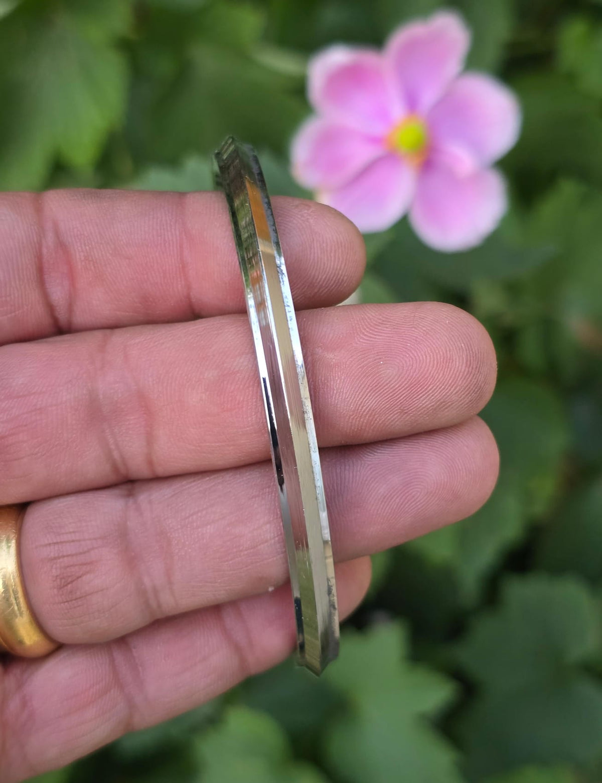 Sikh Kara Stainless Steel Kada Punjabi Khalsa Bangle Collar Edge Bracelet F5R Unisex Karha