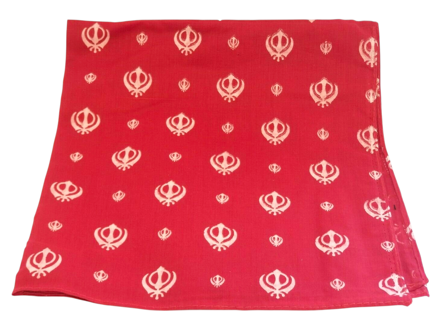 Sikh Maroon Red Rumal Khand Cotton Head Wrap Cover Bandana Wedding Unisex New