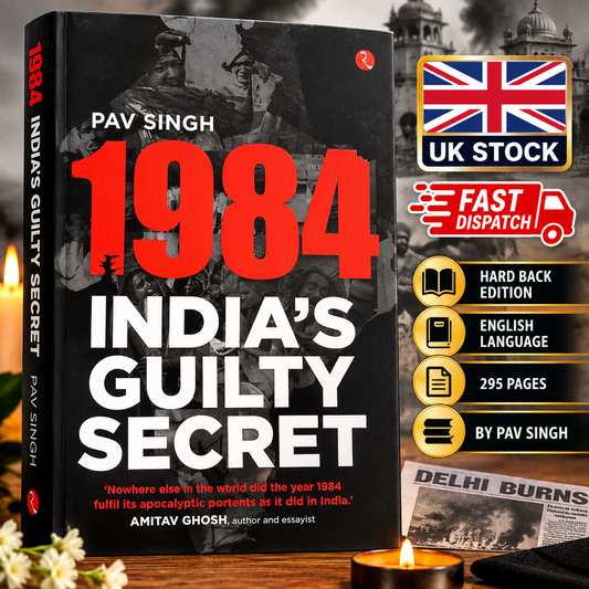 1984 India’s Guilty Secret Pav Singh Sikh Singh Kaur Book English Human Rights