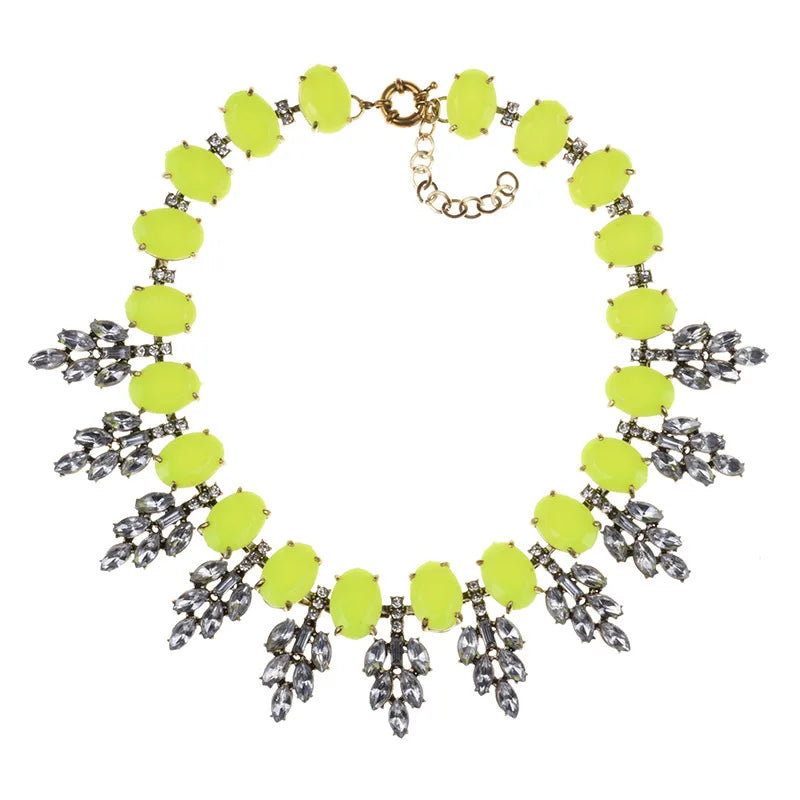 2025 New Luxury Crystal Rhinestone Collar Choker Necklace Women Indian Ethnic Statement Maxi Big Bib Necklace Wedding Jewelry