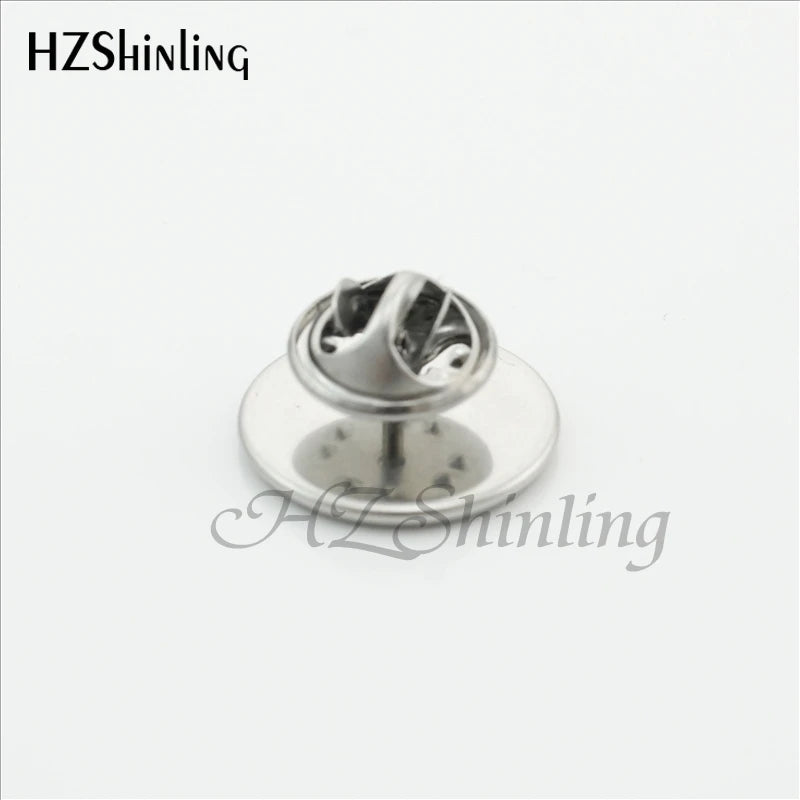 2018 New Indian Flag Clasp Pin Various Flags Pins Stainless Steel Art Lapel Pin Glass Cabochon Jewelry