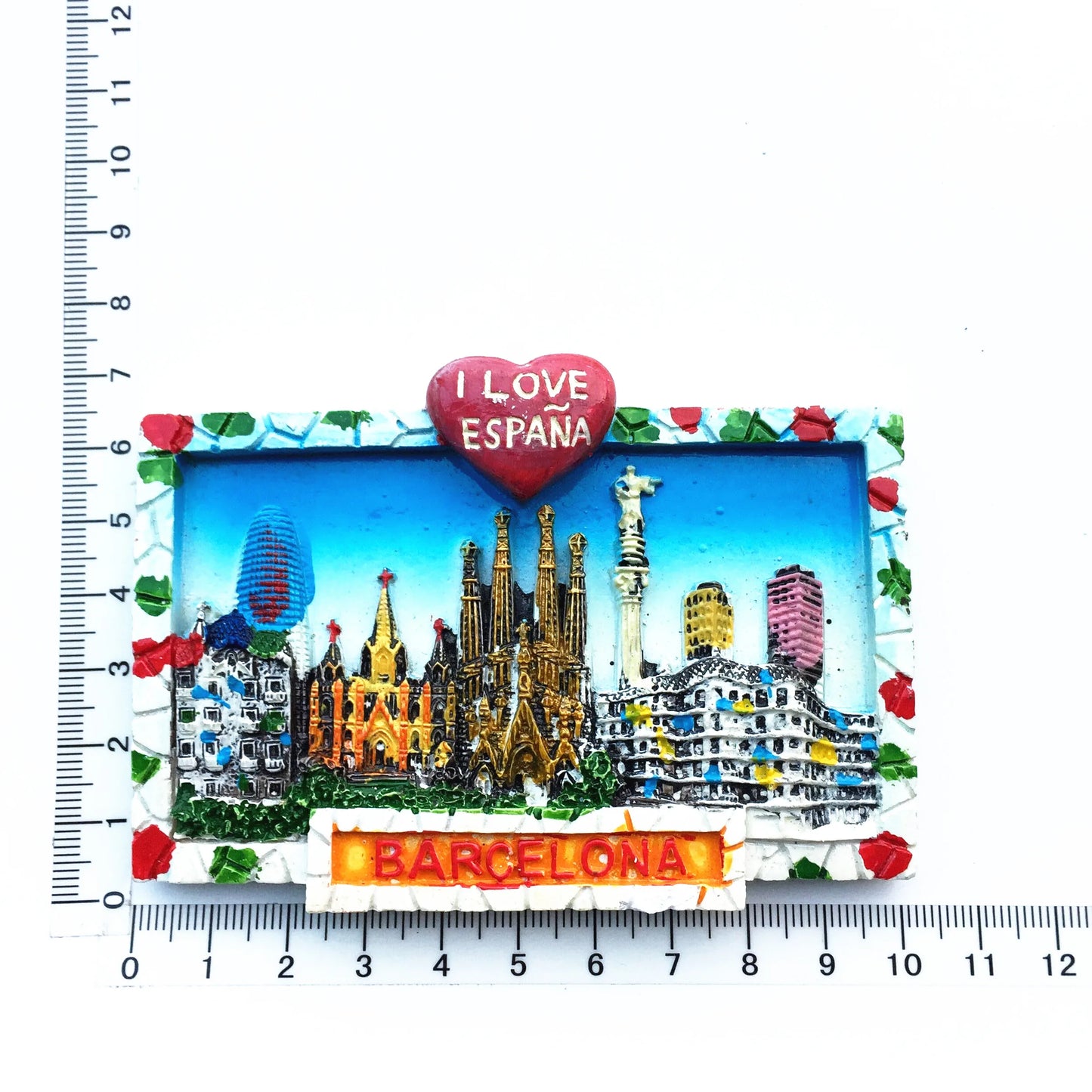Spain Barcelona Fridge Magnets Tourist Souvenir Decoration Articles Handicraft Magnetic Refrigerator Stickers Collection Gifts
