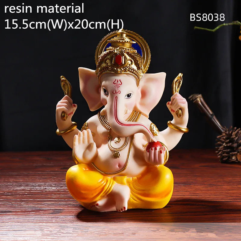 Thailand Buddha Statue Antique Elephant Treasure India Shiva Ornaments Zen Collection Gift Home Table Decoration