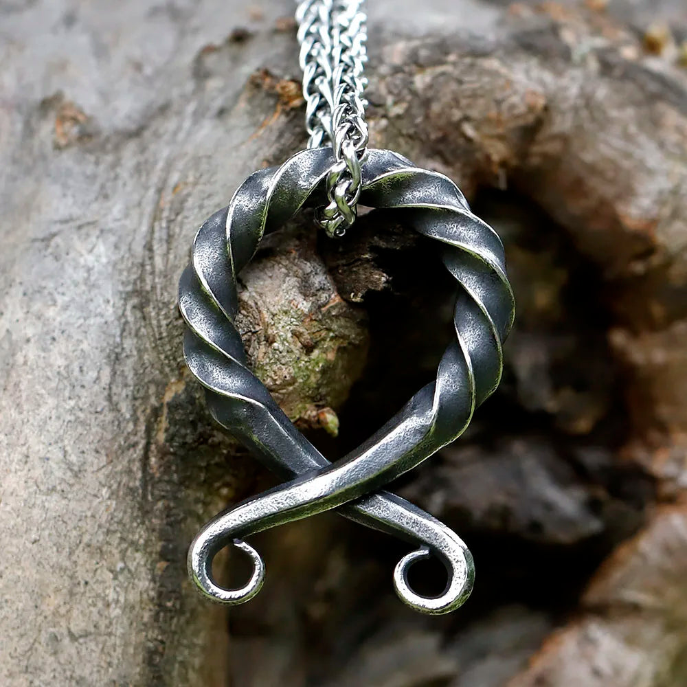 2024 NEW Men's 316L stainless-steel Vintage Odin Norse Viking Amulet Pendant Necklace fashion Jewelry Gift free shipping