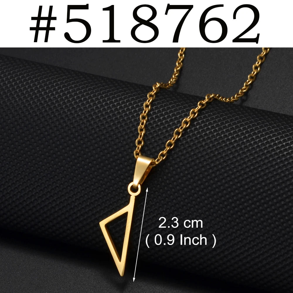 2025 New Arrivals Corsica Flag Pendant Necklaces Stainless Steel for Women Girls Sardinia Ethnic Jewelry #518762