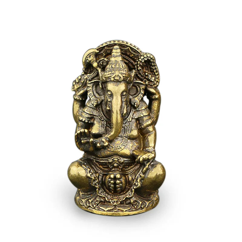 Thailand Buddha Statue Antique Elephant Treasure India Shiva Ornaments Zen Collection Gift Home Table Decoration