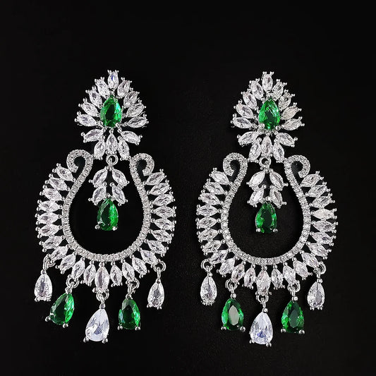 2024 New Luxury Ear Stud Earrings For Women Anniversary Gift Jewelry Drop Shipping e2738