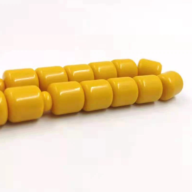 Tasbih Yellow Resin Muslim bracelet Eid Ramadan gift islamic Accessories Misbaha turkish fashion jewelry product rosary bead