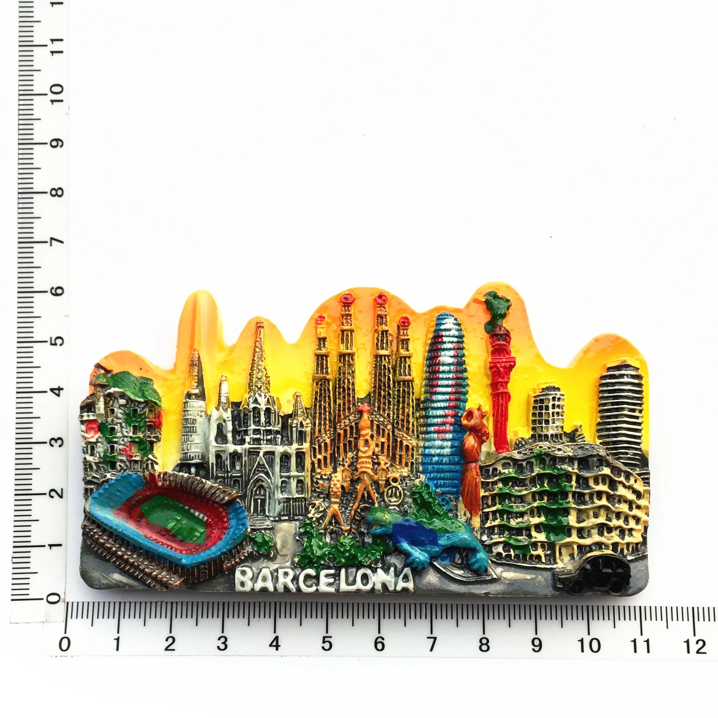 Spain Barcelona Fridge Magnets Tourist Souvenir Decoration Articles Handicraft Magnetic Refrigerator Stickers Collection Gifts