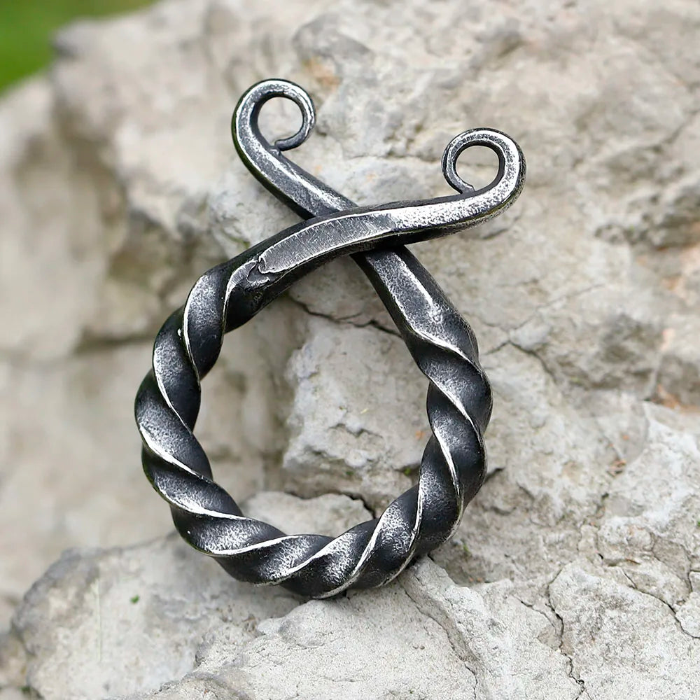 2024 NEW Men's 316L stainless-steel Vintage Odin Norse Viking Amulet Pendant Necklace fashion Jewelry Gift free shipping